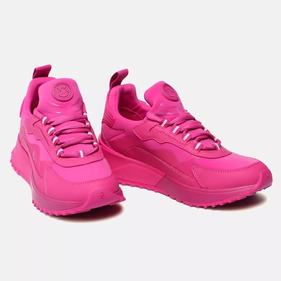 Michael Kors Theo Sport Wild Berry Sneakers - Picture 1 of 11